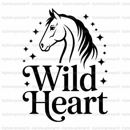 Wild Heart SVG