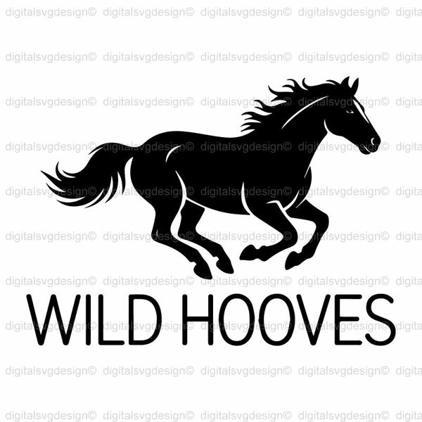 Wild Hooves SVG