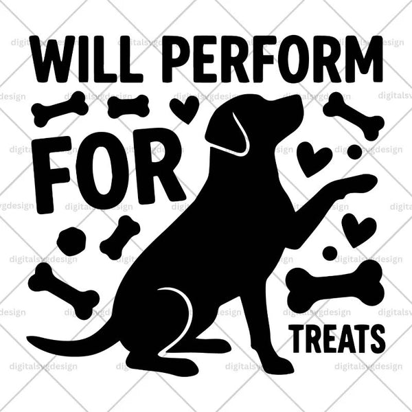 Will Perform For Treats SVG