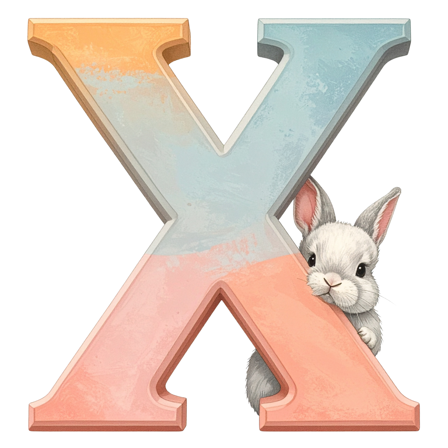 X Easter Bunny PNG Clip Art