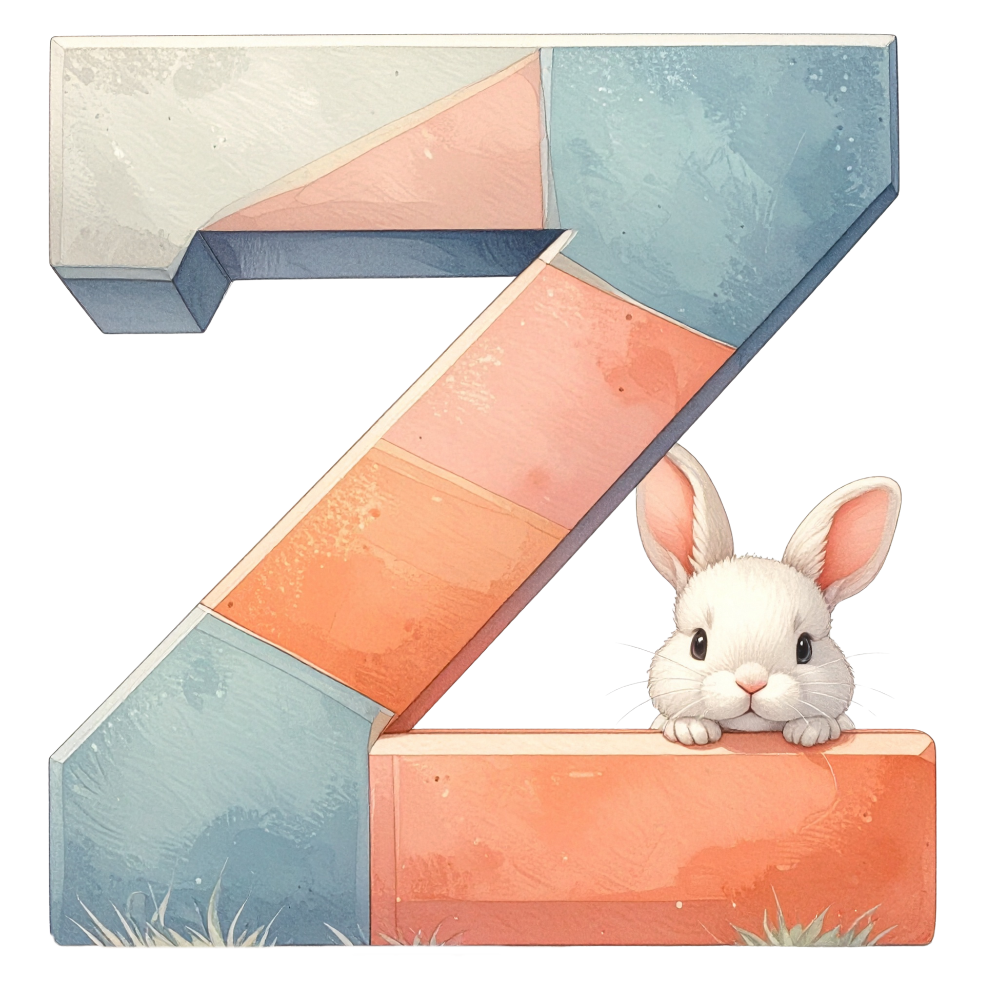 Z Easter Bunny PNG Clip Art