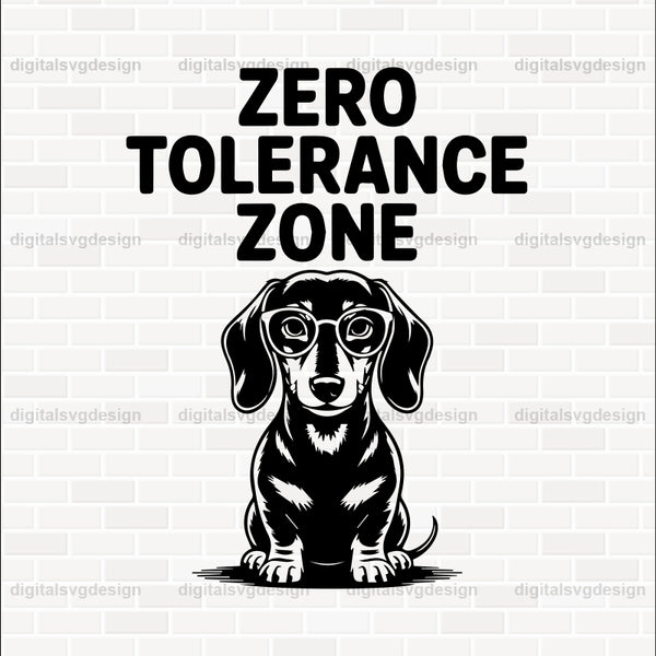 Zero Tolerance Zone SVG