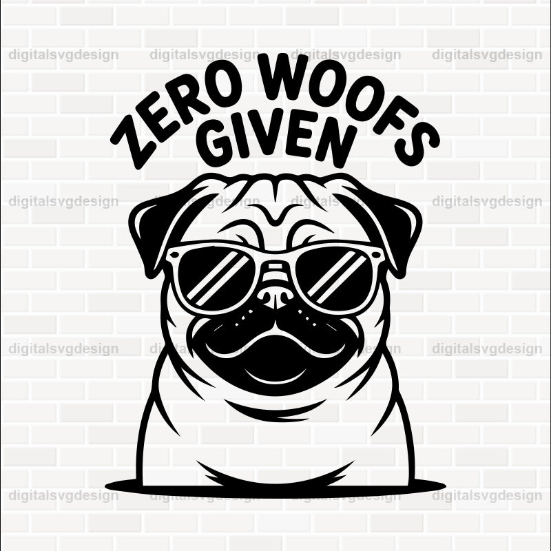 Zero Woofs Given SVG