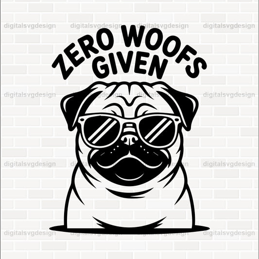 Zero Woofs Given SVG