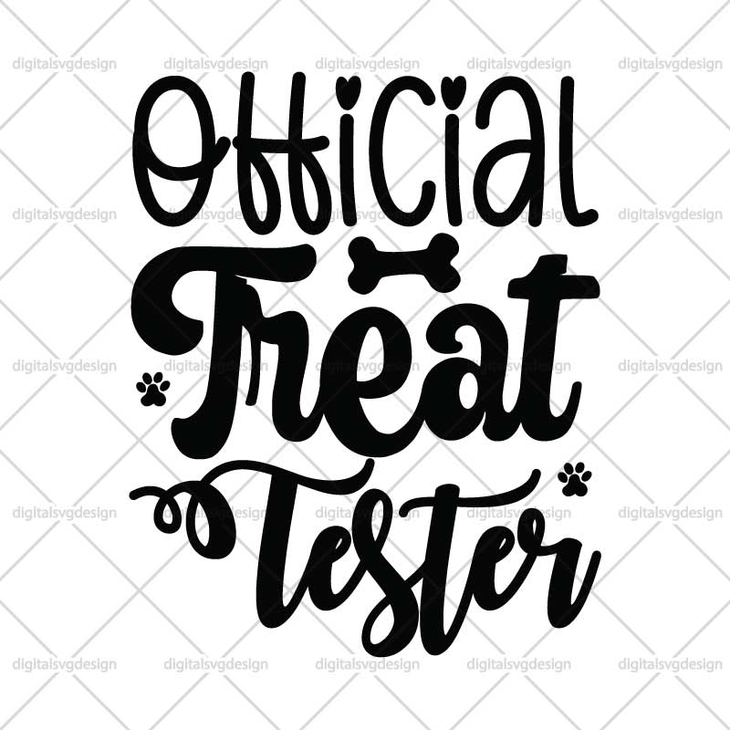 Official Treat Tester SVG