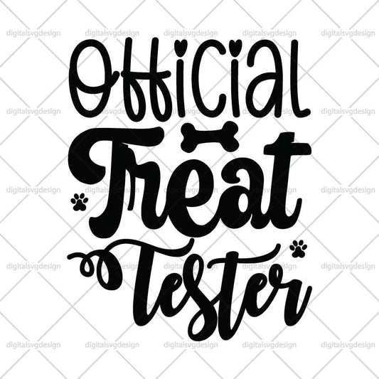 Official Treat Tester SVG